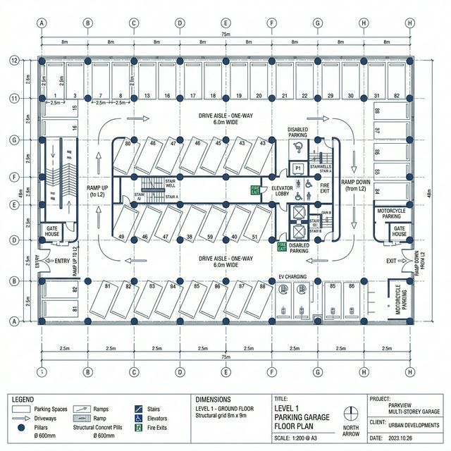 Zvanični nacrt garaže